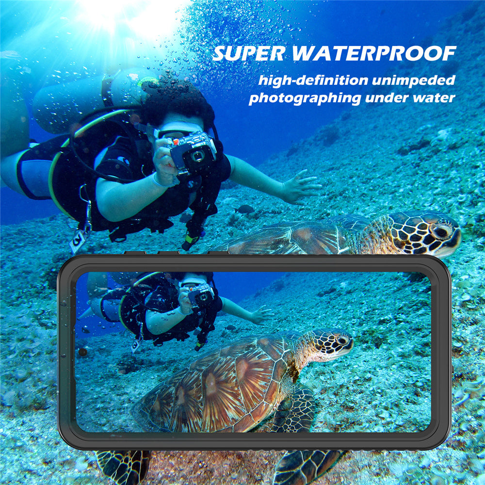 FS Series IP68 Waterproof Case For Samsung Galaxy S21 5G Cell Phone Dust-proof Anti-drop Clear Shell FS Series IP68 Waterproof Case For Samsung Galaxy S21 5G Cell Phone Dust-proof Anti-drop Clear Shell